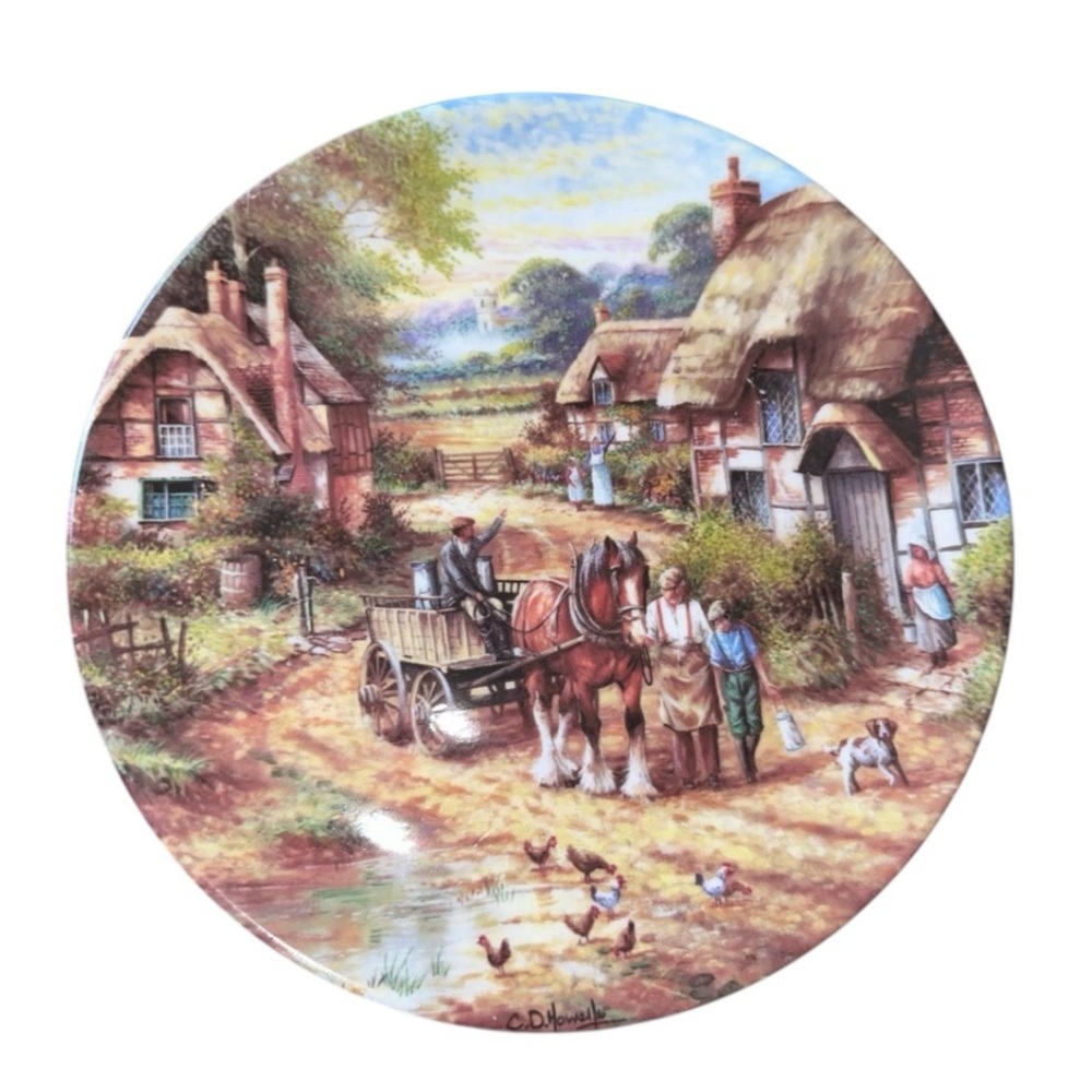 Vintage 1991 Wedgwood country days limited edition plate